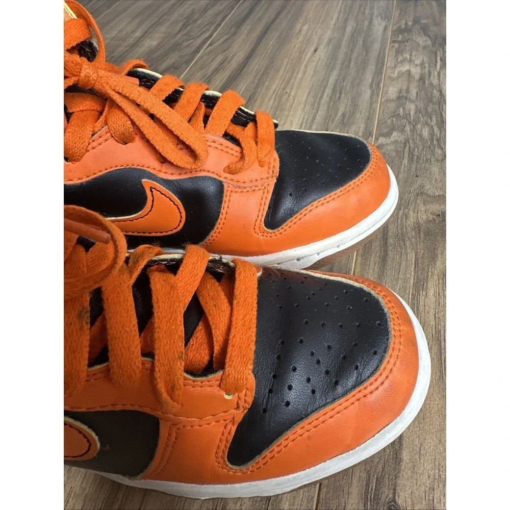 Nike Kids‎ Dunk High GS 'Halloween Pumpkin' Size 4Y DB2179 004